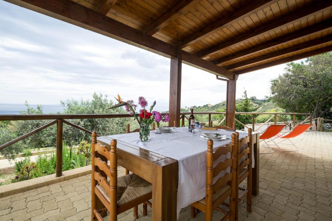 Villa Bifamiliare Scopello Scopello  Ngoại thất bức ảnh